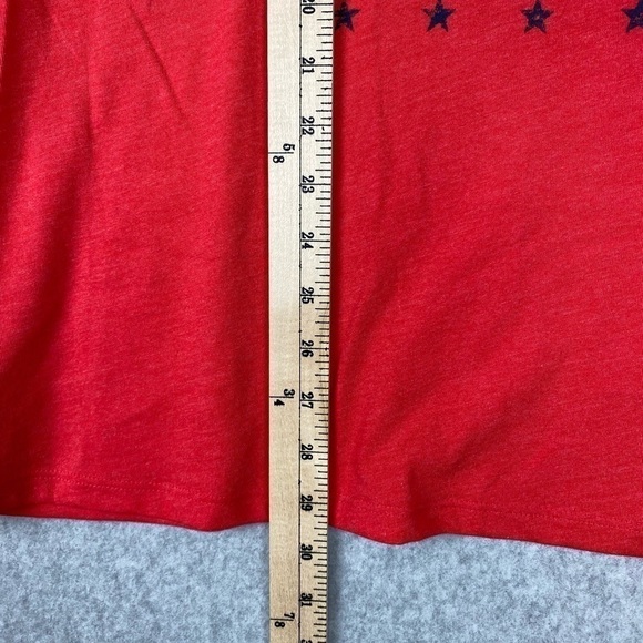 Sonoma Women's Red USA Graphic T-Shirt Sz 2X - Picture 5 of 6